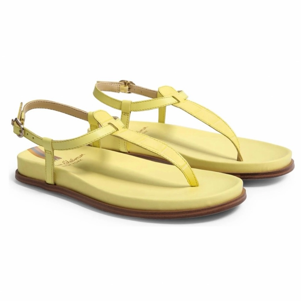 Sam Edelman Butter Yellow Naomi Sandal Size 7.5